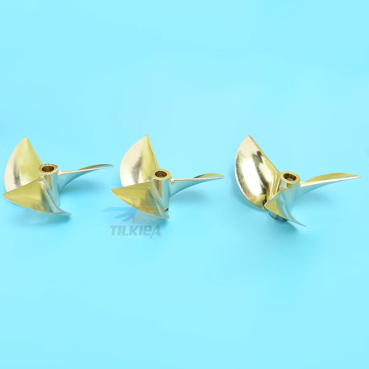 Rc رفاص سفينة 67/70/72 مللي متر 6717 7016 7214 3 شفرات النحاس المروحة المسمار ل 6.35 مللي متر 1/4 "الدعامة رمح الغاز #6