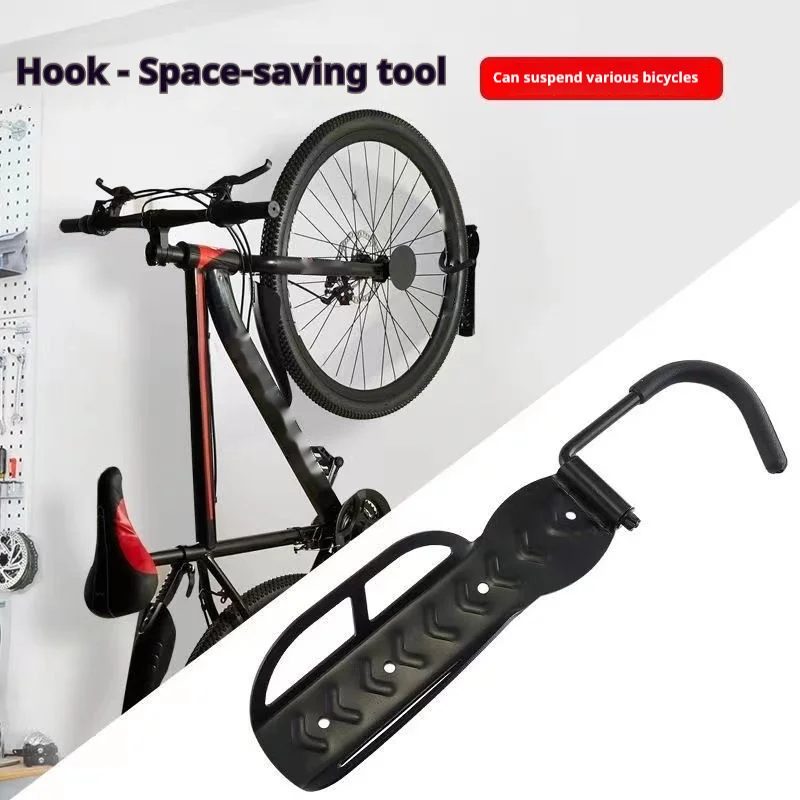 

Bicycle Wall Mount Mountain Bike Shop Display Home Bicycle Rack Steel Storage Hanger A Hook Accessories