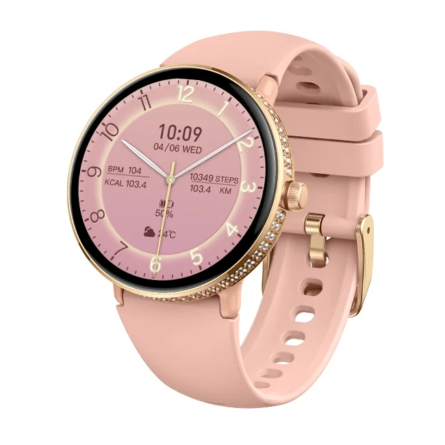 New Arrival Ladies Smart Watch S76 Amoled HD Screen OEM Smartwatch Manufacturer 2024 New Models Womens
