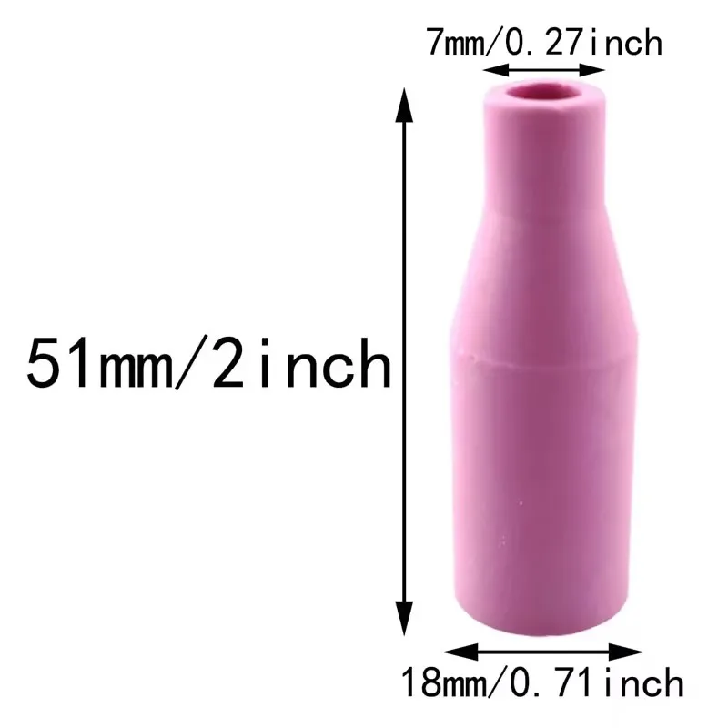 1/2/5/10PCS, MB-15AK 14AK MIG/MAG Gas Ceramic Nozzle Euro Style Welding Gun Tip Nozzle Shield Cup for Welding Torch