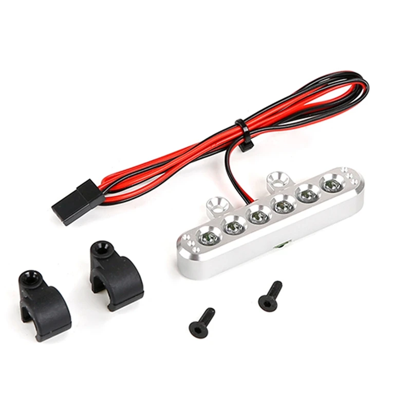 For Baja CNC LED Taillight Light Rear Lamp For 1/5 HPI ROVAN KM Baja 5B Rc Car Upgrade Parts