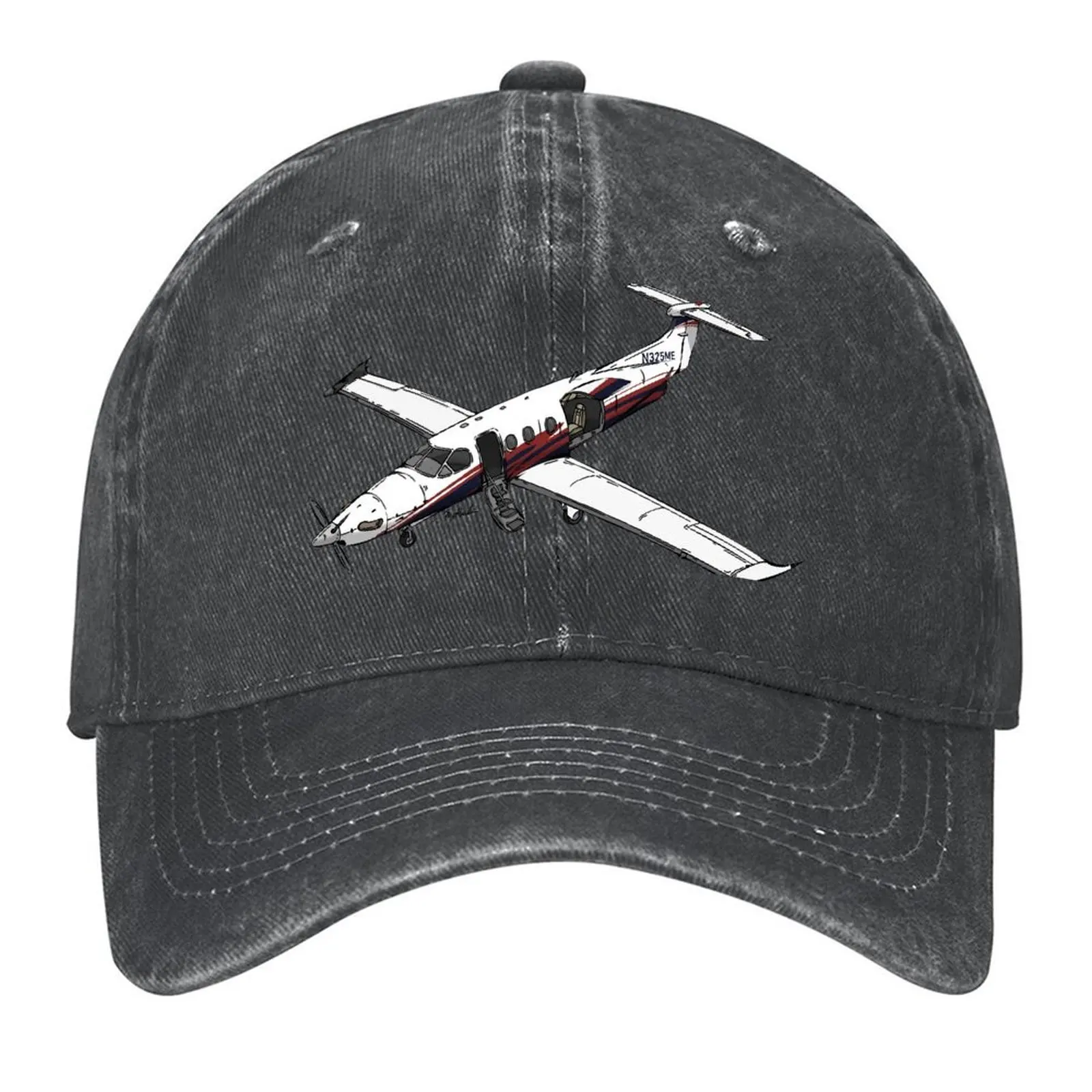 

Pilatus PC12 N325ME Baseball Cap Hat Man For The Sun Wild Ball Hat Rave hiking hat Hats Man Women's