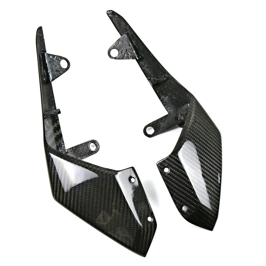 100% Dry Carbon Fiber Motorcycle Modified Fairing Radiator Fairings Panels For Yamaha MT07 MT-07 2018 2019 2020 2021