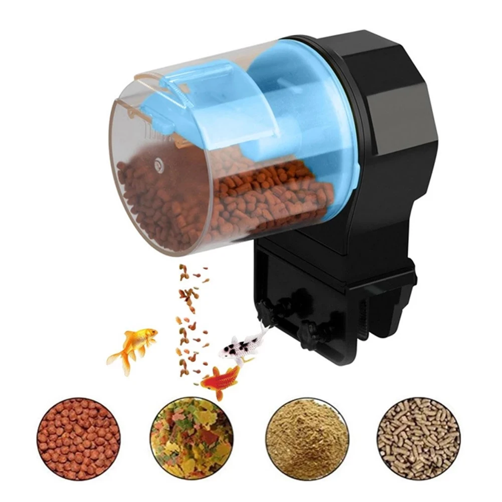 

Fish Tank Feeder Intelligent Timer Auto Feeder Aquarium Auto Feeder Large Capacity Fish Feeder