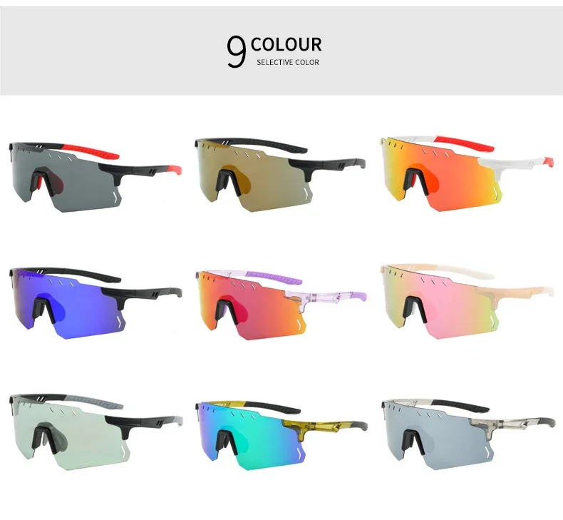2025 New Outdoor Sports Polarized Sunglasses Cycling Sunglasses Ultra-light Windproof Glasses Safety Glasse 9966
