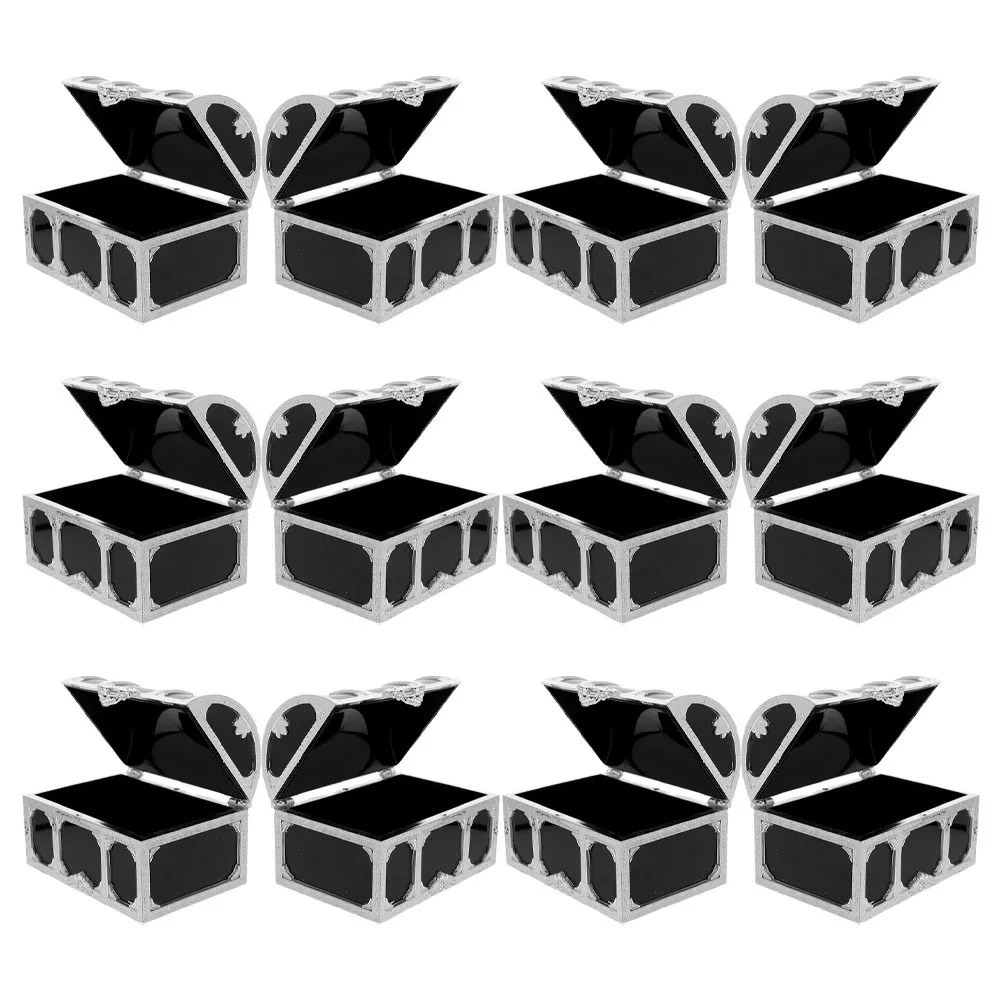 

12Pcs Mini Pirate Treasure Chest Small Vintage Retro Treasure Box Candy Holder Party Favors Halloween Christmas