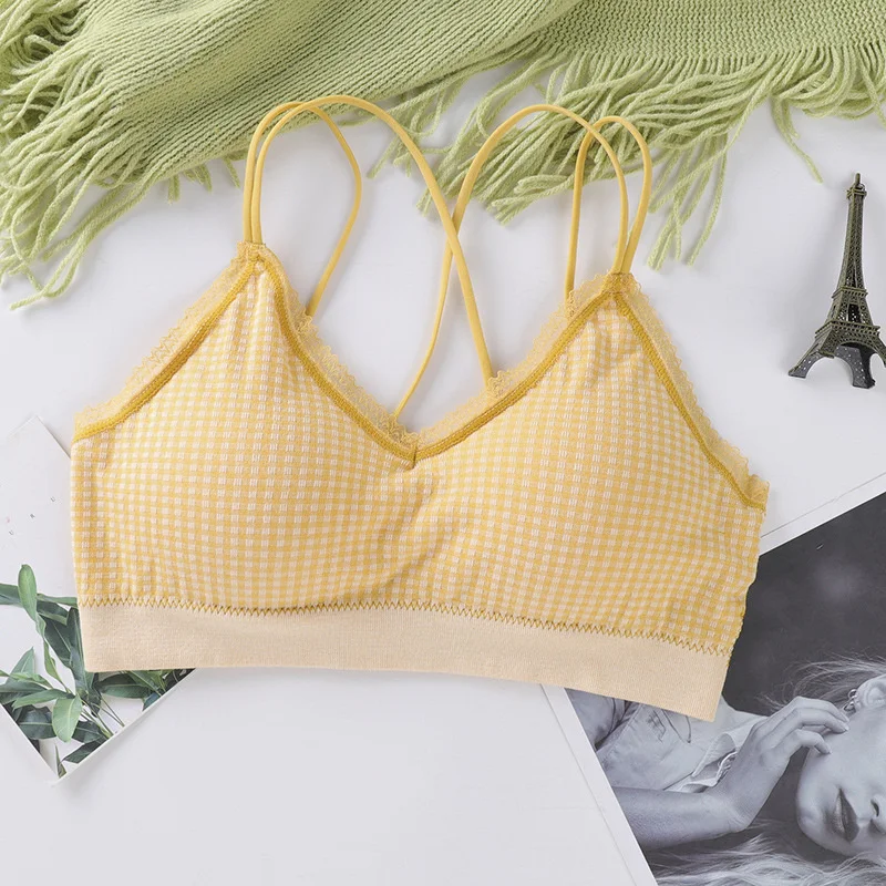 Net Red Fairy Explosive Small Breasts Gathered To Show Big Schoolgirls Sexy No Steel Rings Supporting Chest Pads