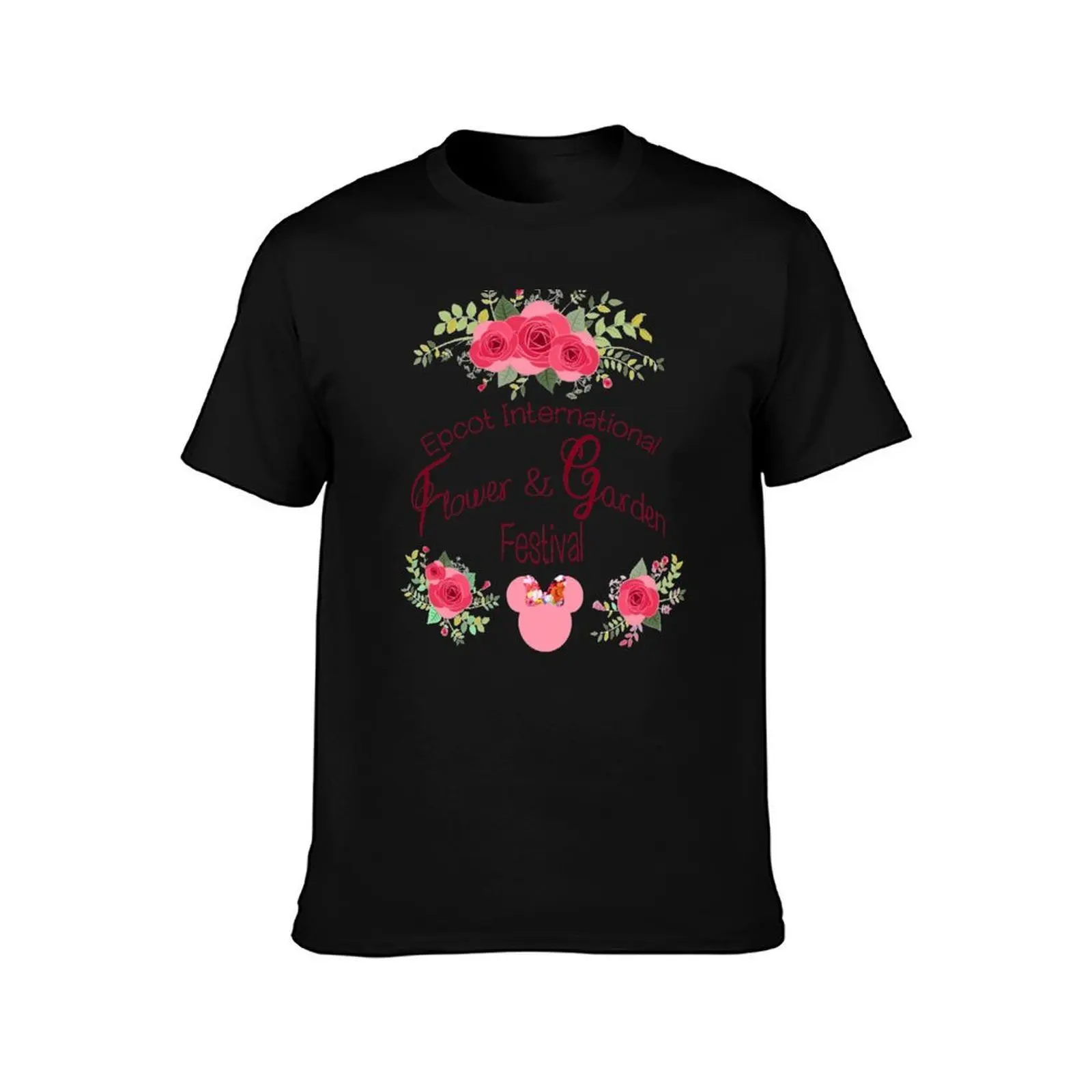 Epcot International Flower and Garden Festival T-Shirt Summer Casual Cotton Tee Oversized Streetwear Tops Unisex Men Women