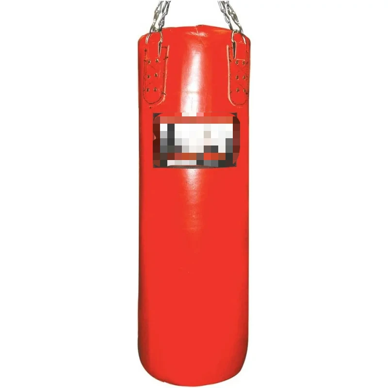 

Ccjringside 100 lb. leather heavy bag, soft-filled punching bag for boxing, MMA,Muay Thai, kickboxing, workout, training, and Mo