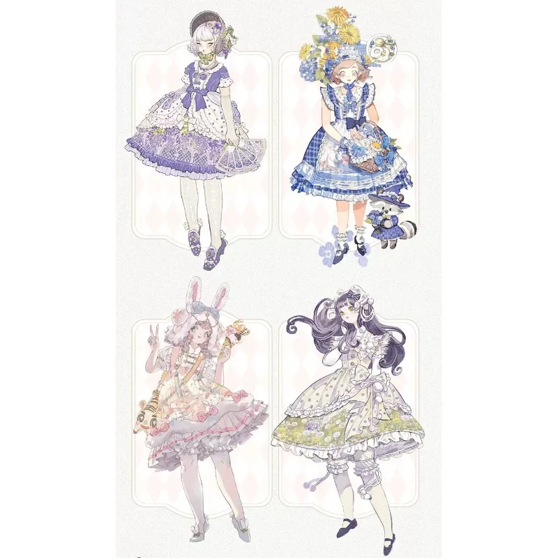 

Girl Dress Pattern Design Illustration Collection Reference Book Art Book Artwork Painting Tutorial Lolita Fashion Inspiration