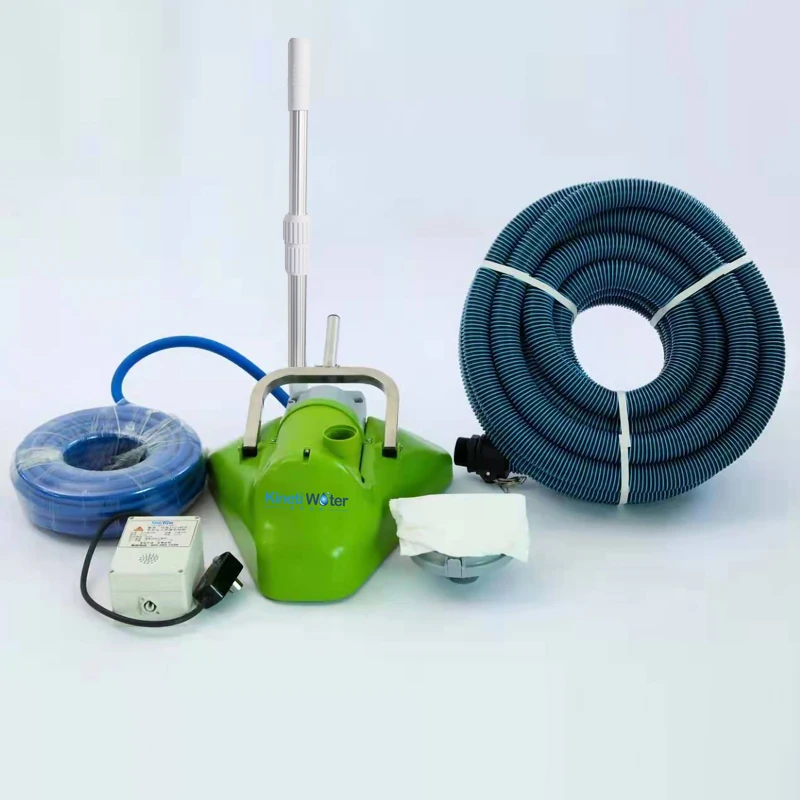 2025360 degree rotating direction Kinetiwater self-priming for swimming pool park landscape underwater sewage suction machine