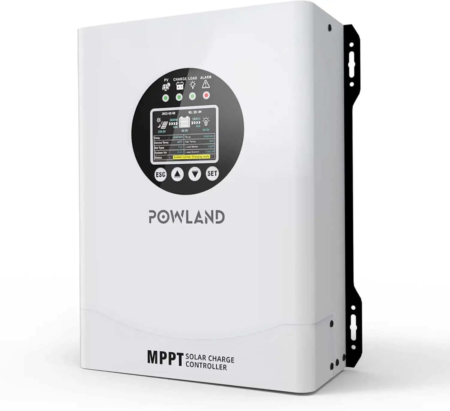 Premium  120A MPPT Solar Charge Controller 12V/24V/48V/96V Auto, Max 230V PV Input, LCD Display, AGM Gel Lithium Compatible