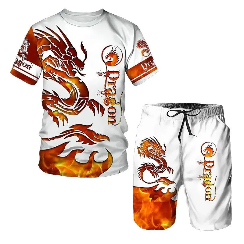 3D Printed T-shirt and Shorts The  Pattern Summer Men's Casual Sports Suit Tracksuit Men Woman Plus Size S-7XL