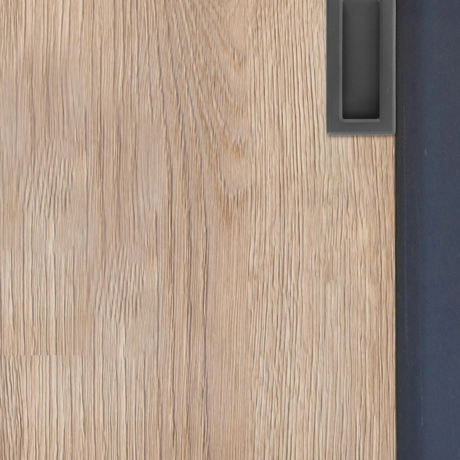 

Cabinet Handles Invisible Barn Door Hardware Kitchen Concealed Pull Grey Finger