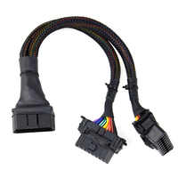 Car OBD2 Extension Cable OBD 16pin male to female For ELM 327 Auto Diagnostic Tool Scanner