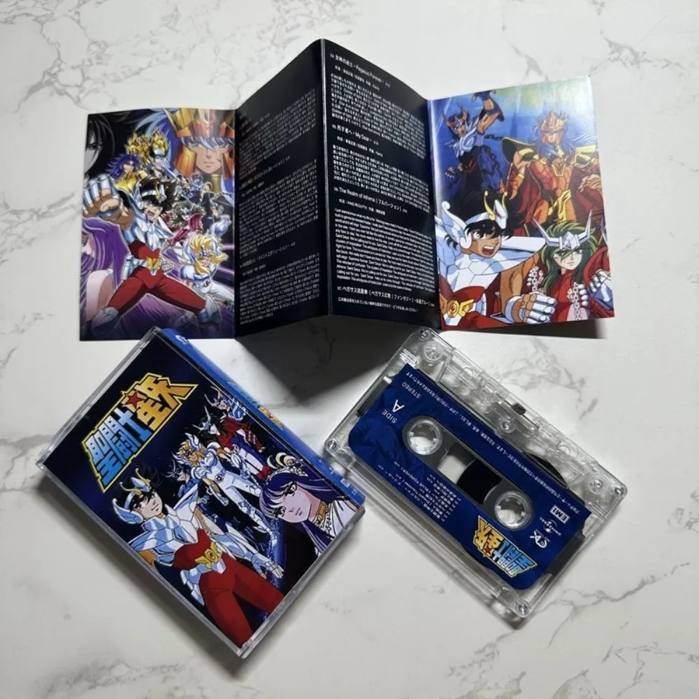 Cassete Lacrado Novo: Coleção Clássica de Bandas Sonoras de Anime Japonês - Tema Nostálgico e Música BGM Colecionável