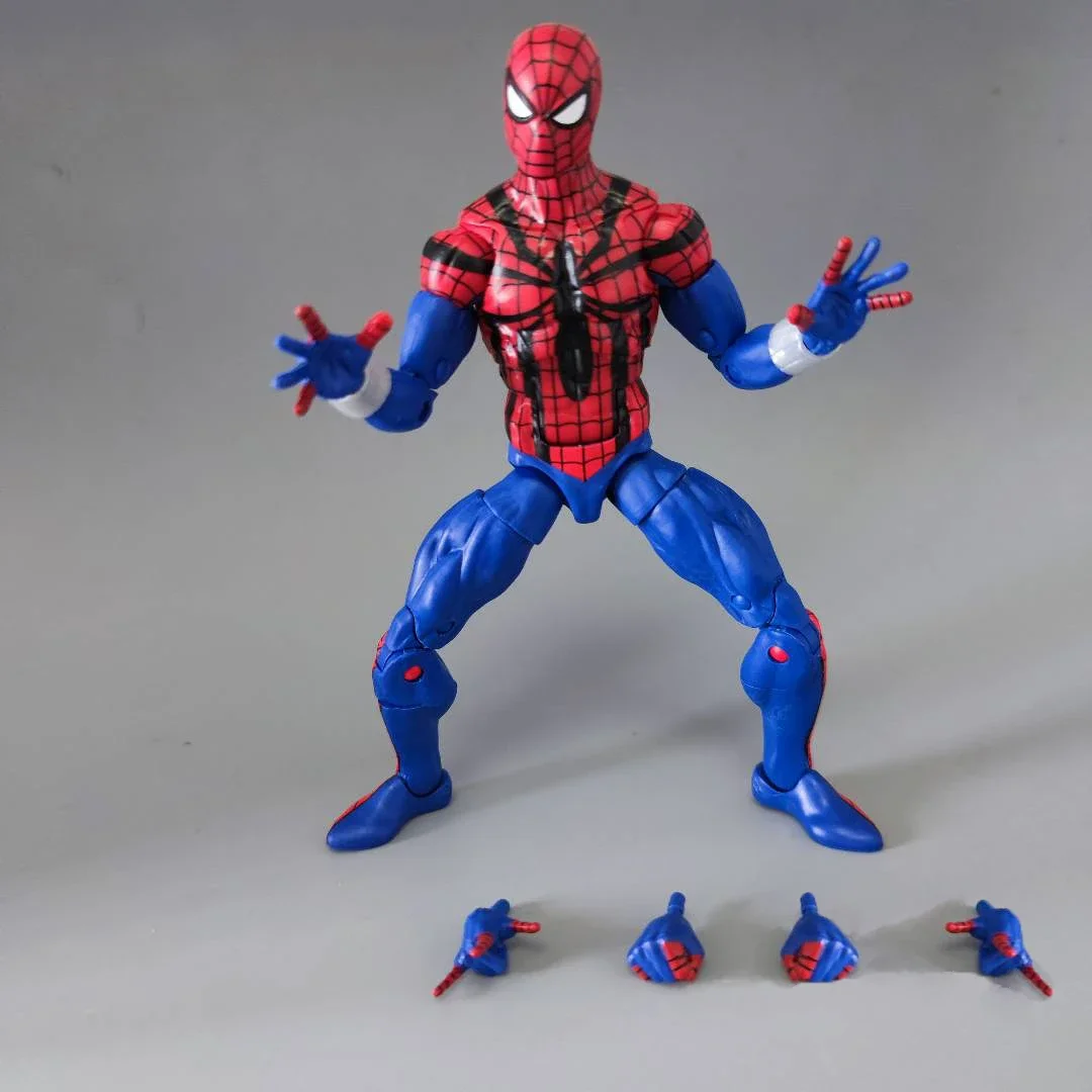 Origineel Marvel Legends Spiderman Retro Wave Ben Reilly 6" los actiefiguur