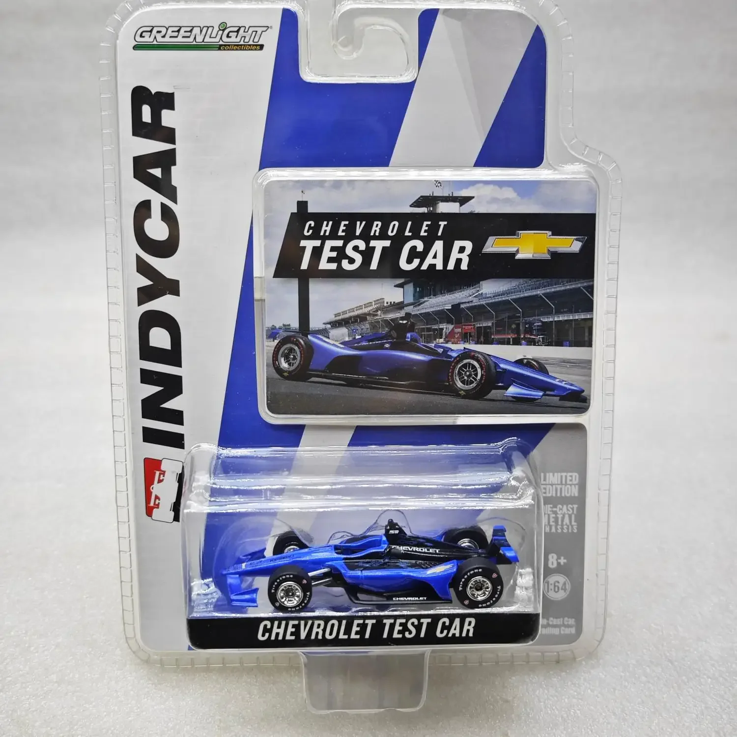 

GreenLight 1:64 2018, Chevrolet Dallara, тестовый автомобиль, модель автомобиля из сплава, литье под давлением мини-автомобиль, детская игрушка в подарок