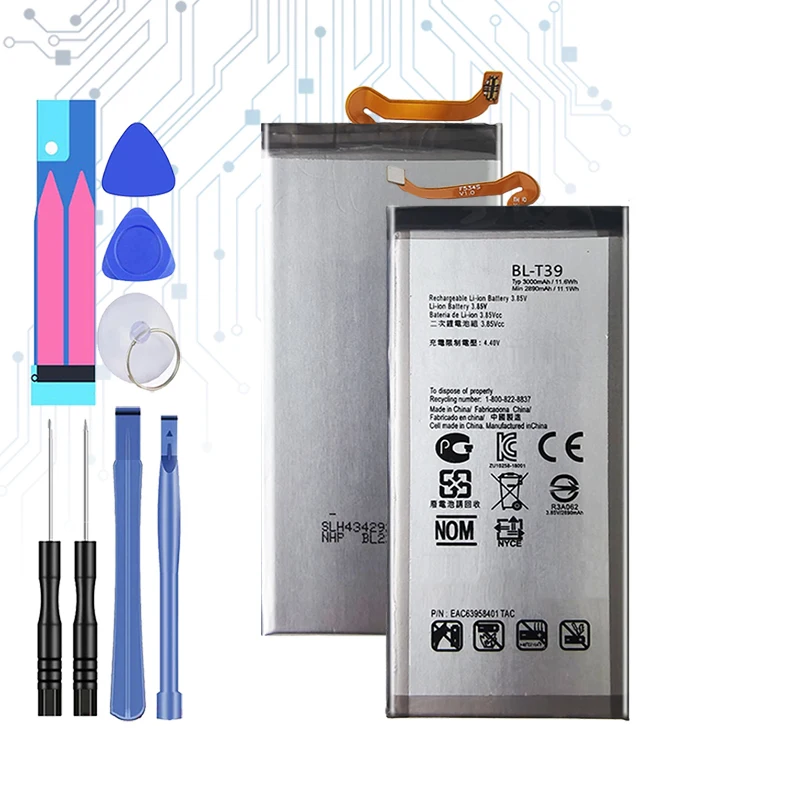 BL-T39 Replacement Battery For LG G7 G7+ G7thinq LM G710 Thinq Q7+ LMQ610 + Free Tool