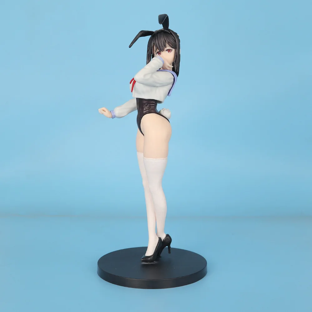 

27cm Sakura Reverse Studio Original JK Bunny Girl 1/6 Hobby Chinese Anime PVC Action Figure Toy Game Collectible Model Doll