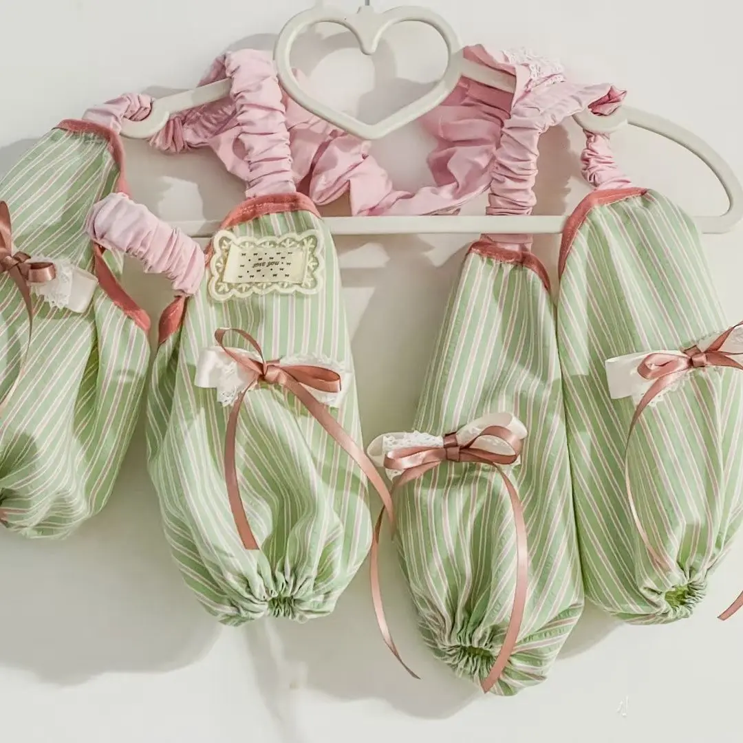Mono de verano antipicaduras a rayas para perro Teddy, ligero