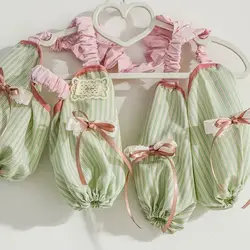 Mono de verano antipicaduras a rayas para perro Teddy, ligero