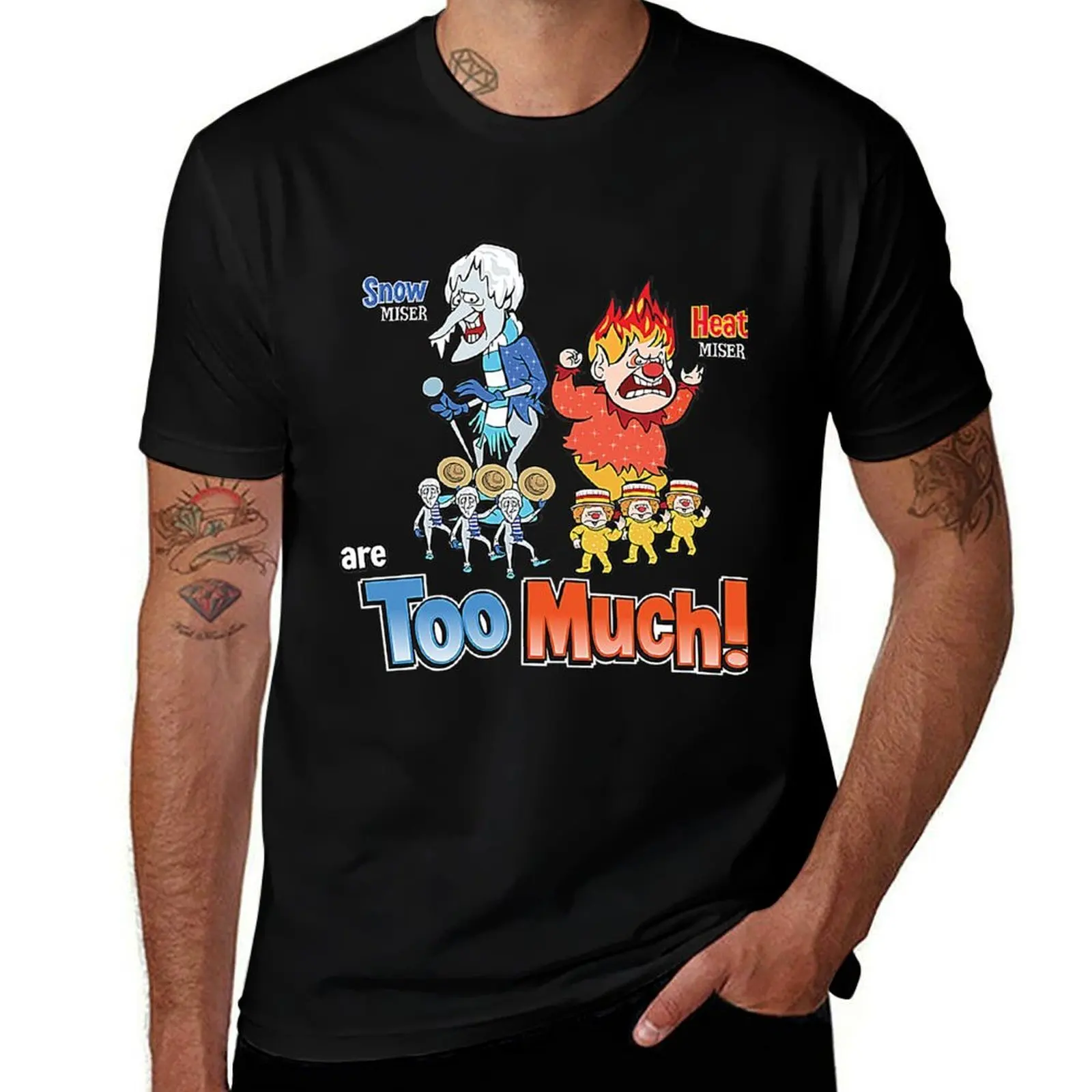 Miser Brothers - Too Much! T-Shirt Anti-Perspiration Workout Top