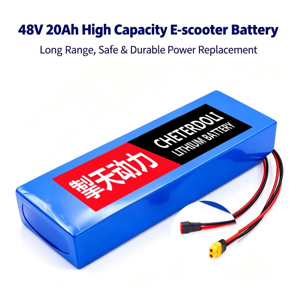 48V 20Ah 13S4P Electric Scooter Battery Pack,Smart BMS Rechargeable Replacement Battery for Kugoo M4 M4 Pro MaxSpeed 48V Scooter