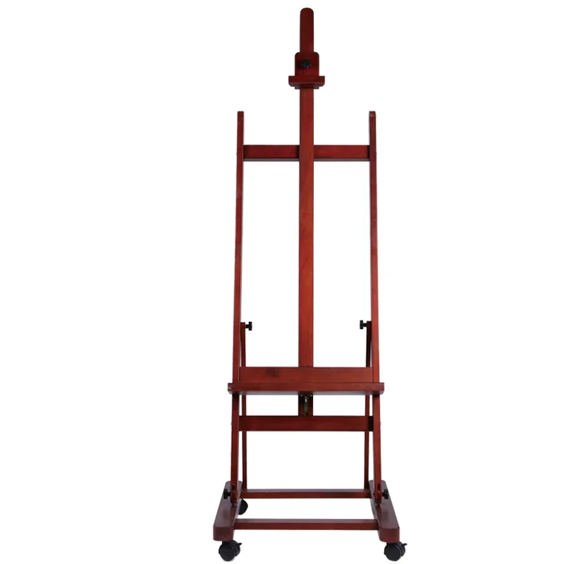 

Solid wood large painting frame, beech wood floor to floor lifting