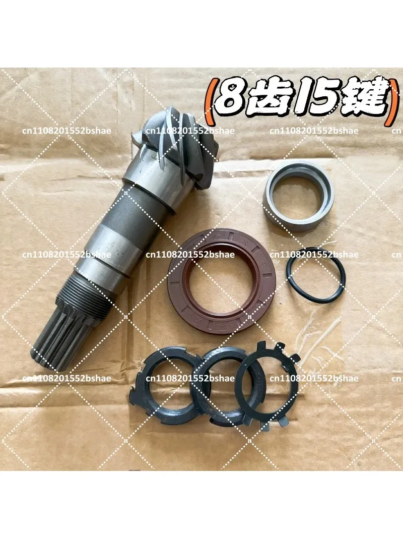 Tractor Front Axle Cone Teeth 8-Teeth 15 Key Drive Oil Seal Lock Nut Gasket Replacement