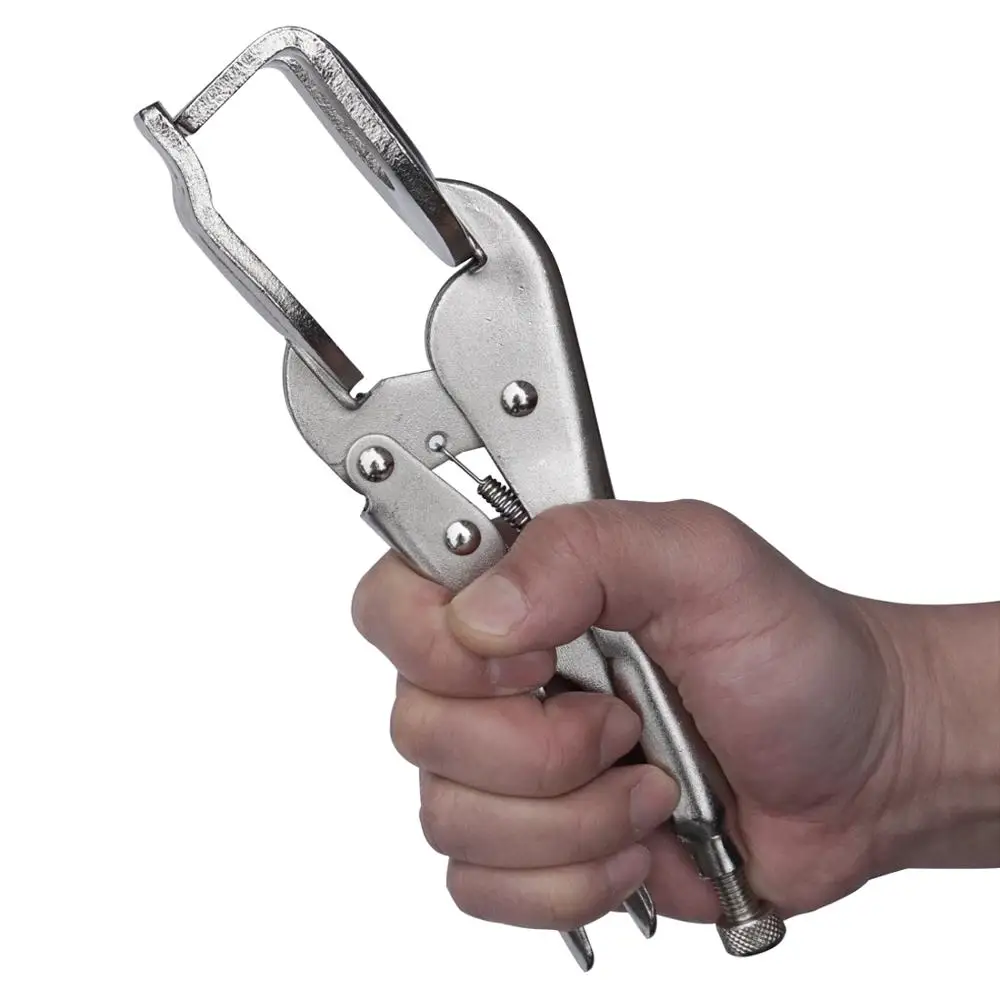 9 inch U-Shaped Jaw Adjustable Locking Holding Welding Clamp Pliers Welding Clamp With Locking Grip