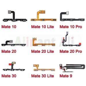 Bilashmart AiinAnt On Off Volume Up Down Button Mute key Switch Power Flex Cable Ribbon Huawei Mate 8 9 10 20 20X 30 Lite Pro 4G 5G