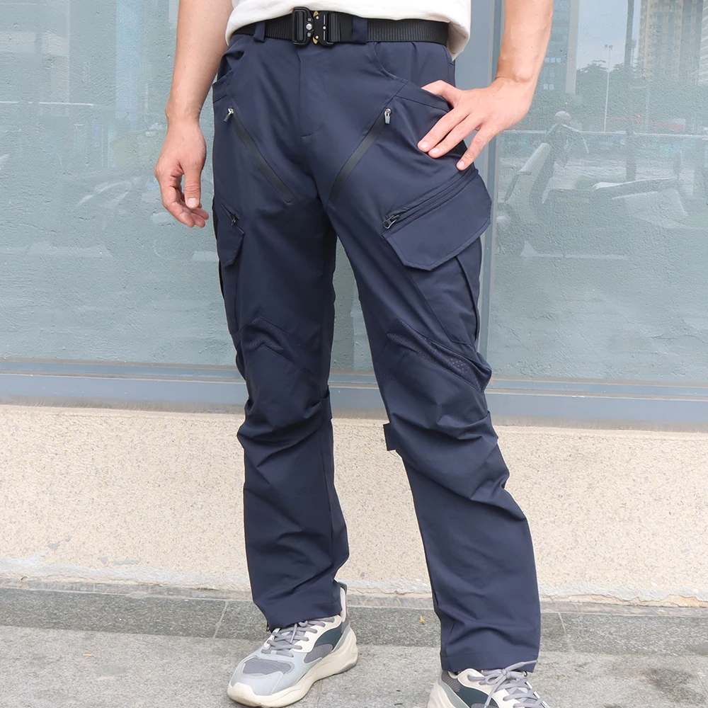 Dropshipping Mens Outdoor Multi Functional Tactical Pants Multi Pocket Outdoor Hiking Sweatpants Water-repellent Wear-resistant