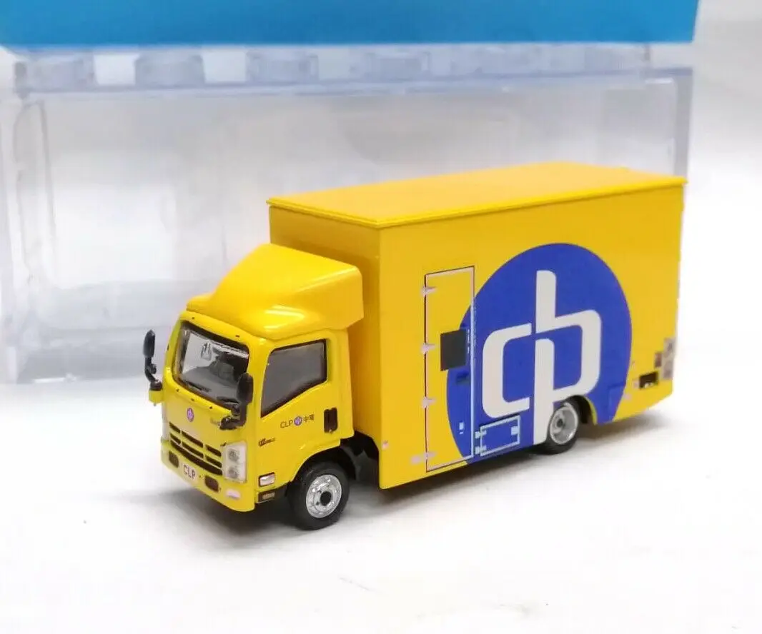 TINY 1/76 Scale Iisuzu Box Lorry CLP Truck Transportation Dicast Alloy Toy Cars For Collection Display Gifts