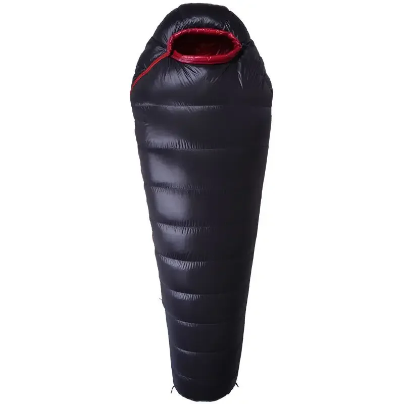 

Mummified Sleeping Bag for Adult, Very Warm, White Goose Down, Filled Blanket, Suitable for CA, 4 Thickness