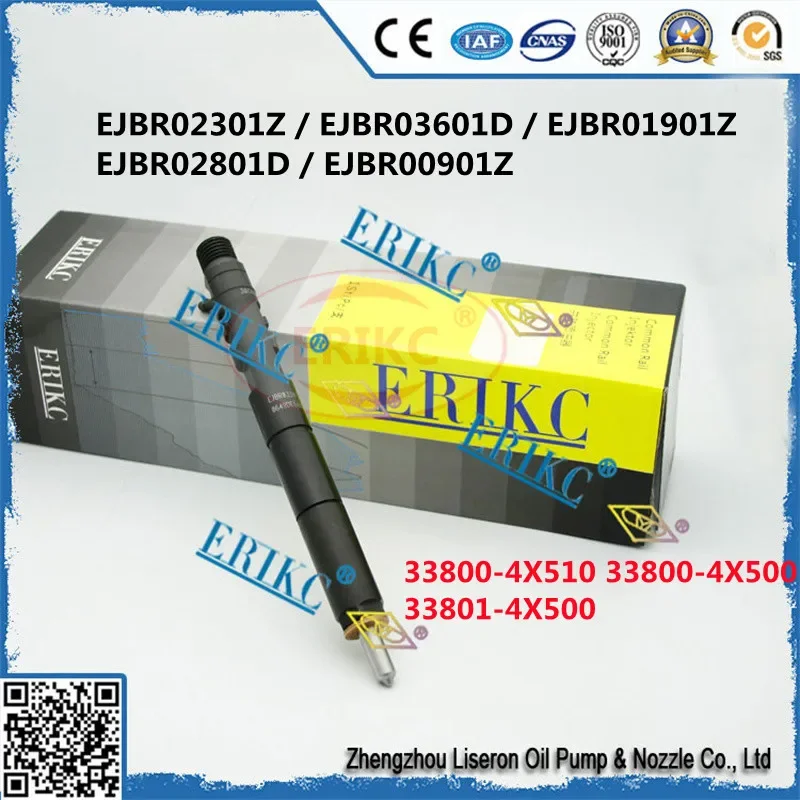 ERIKC EJBR02301Z INJECTOR EJBR03601D EJBR01901Z EJBR02801D EJBR00901Z for 33800-4X510 33800-4X500 33801-4X500 KIA HYUNDAI