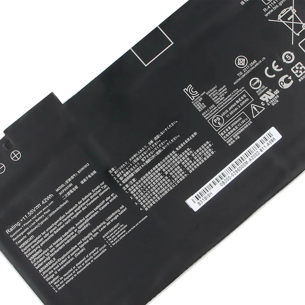 Replacement Battery B31N1912 For ASUS VivoBook 14 E510 E510M E510MA EK017TS L410MA E410MA-EK018TS BV162T F414MA C31N1912