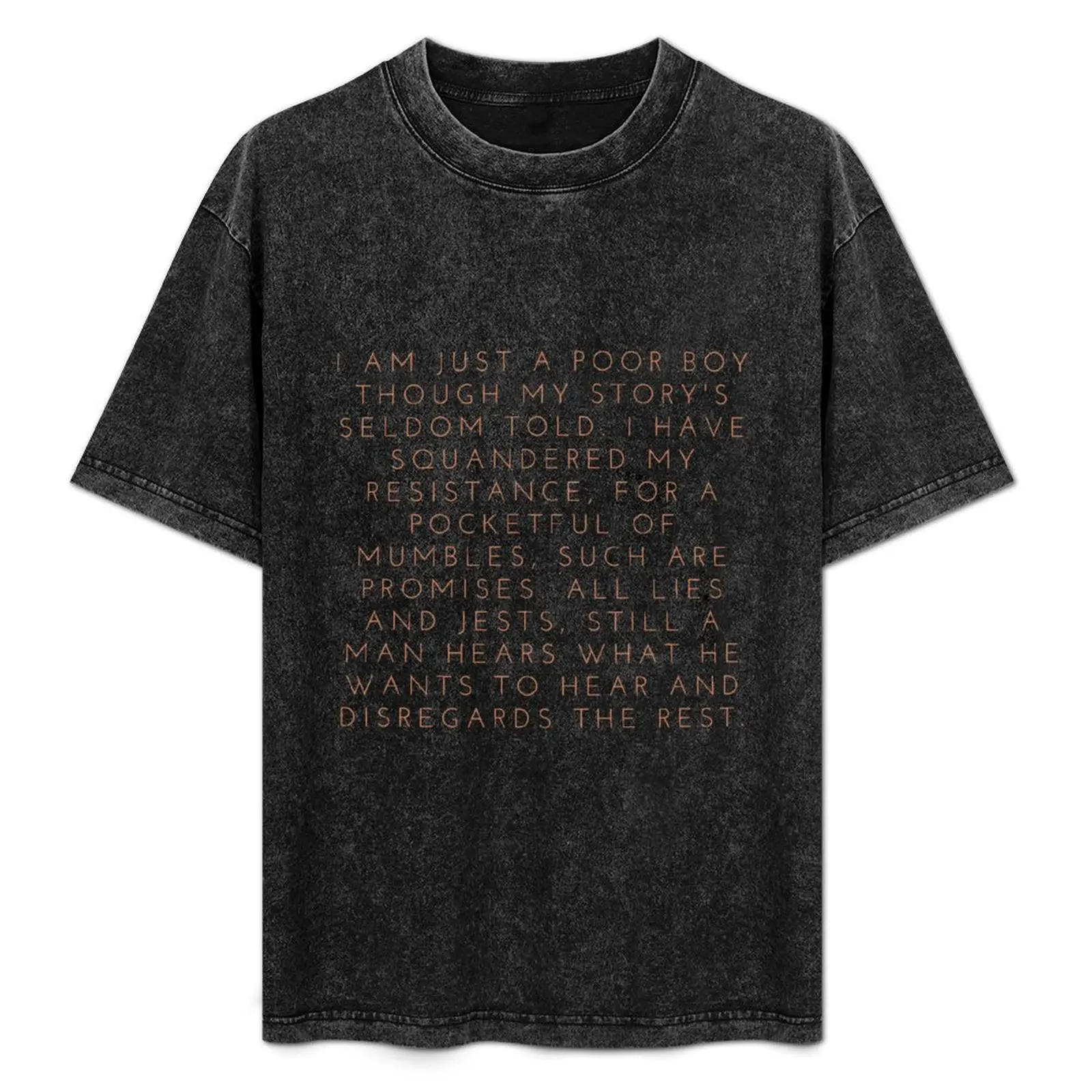 

The Boxer - Simon and Garfunkel T-Shirt hippie clothes anime shirt cute tops shirts graphic tees anime shirts men