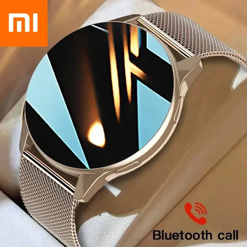 

Смарт-часы Xiaomi NFC 2024, для Bluetooth-звонков, водонепроницаемые умные часы, мужские часы, женский фитнес-браслет, индивидуальный циферблат