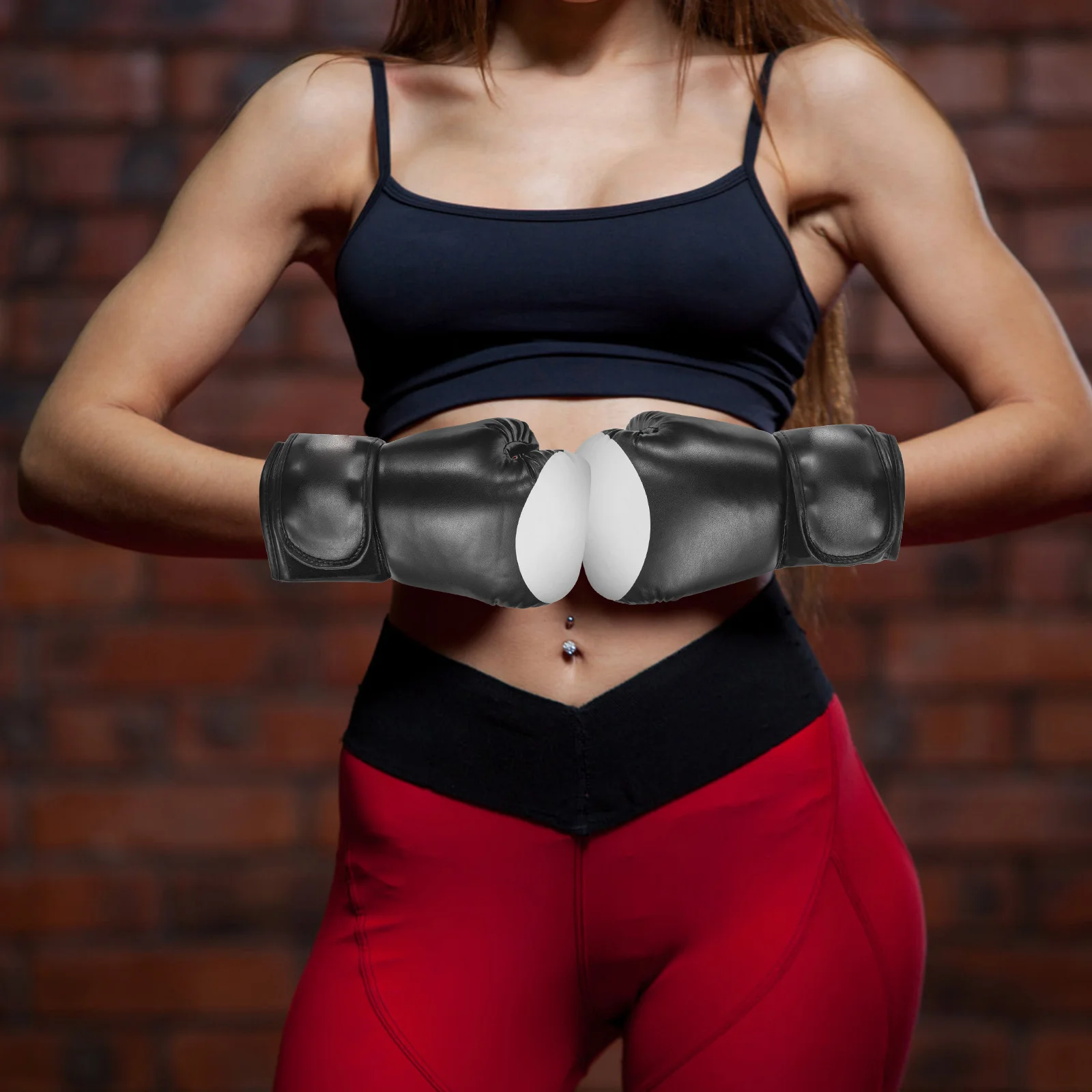 1 زوج بو قفازات الملاكمة المحمولة التدريب شرارة كيك بوكسينغ Mma الملاكمة التايلاندية اللكم معدات التدريب للرجال والنساء #1