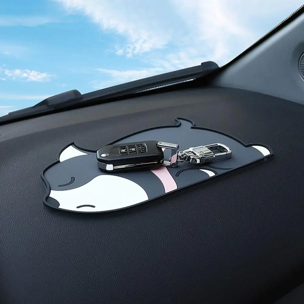1 pcs No Odor Table Decor Soft for Keys, Phones, Ornaments Anti Slide Cartoon Non Slip Pad Storage Mat Dashboard Pad Car Pad