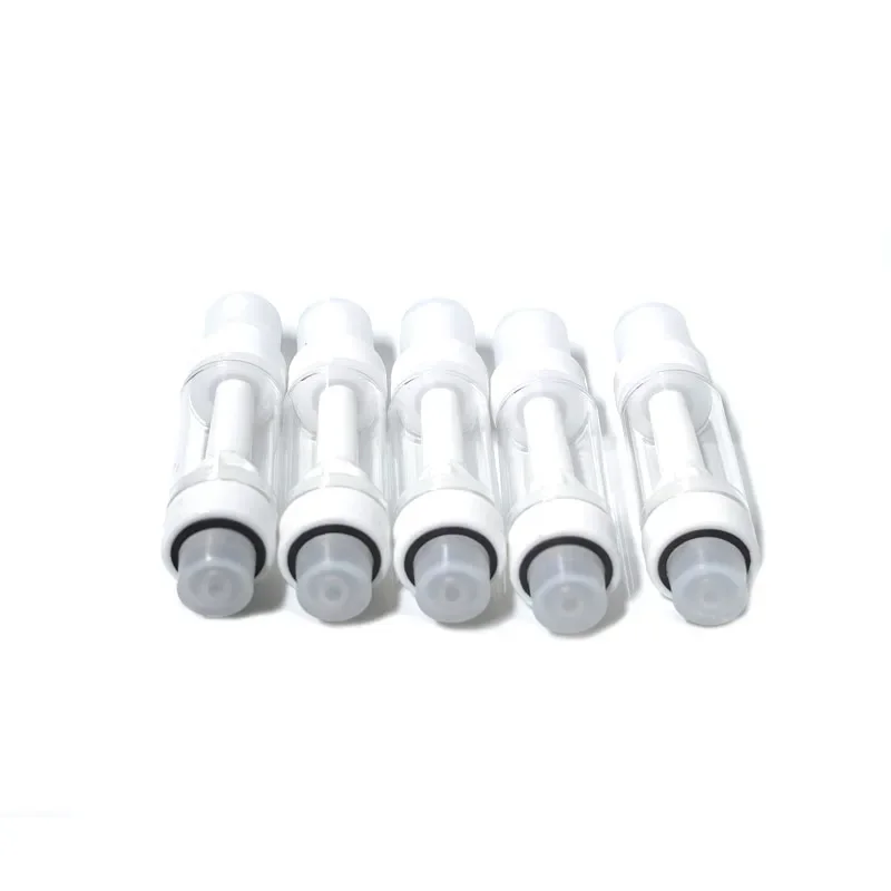 5 قطعة/الوحدة فارغة 2 مللي خراطيش Vape السيراميك الكاملة جولة تلميح عربات 510 موضوع رذاذ الزيت السميك لبطارية التسخين المسبق المرذاذ #5