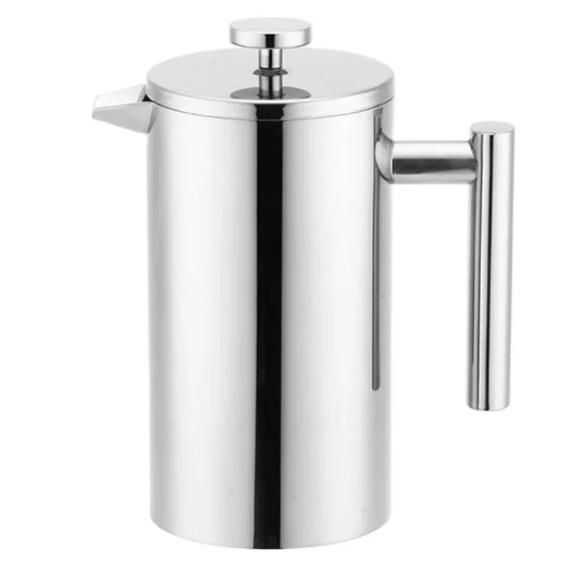 

350/800/1000/1500ml French Press Coffee Maker 304 Stainless Steel Coffee Machine Double Insulated Coffee&Tea Brewing Pot