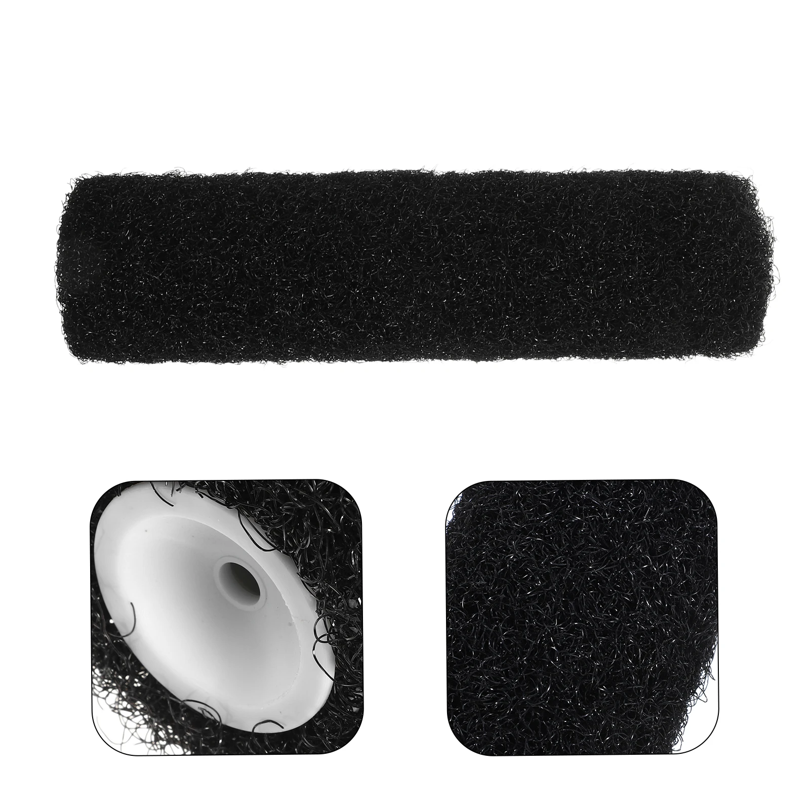 9 Inch Black High Drawing Graffiti Brush Elasticity Nylon Bristles Reusable Drywall Texture Wall Tool