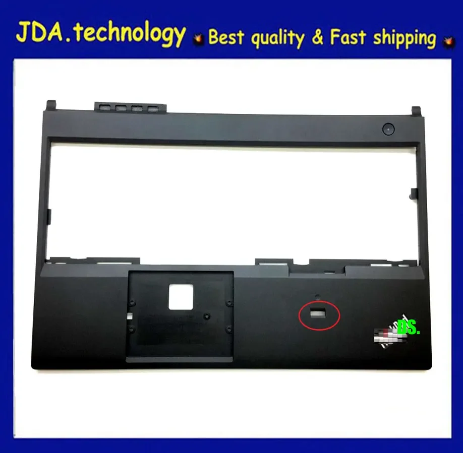 

MEIARROW New For Lenovo ThinkPad T540P W540 W541 Palmrest Keyboard Bezel Upper Cover FP hole 04X5550 4X5550