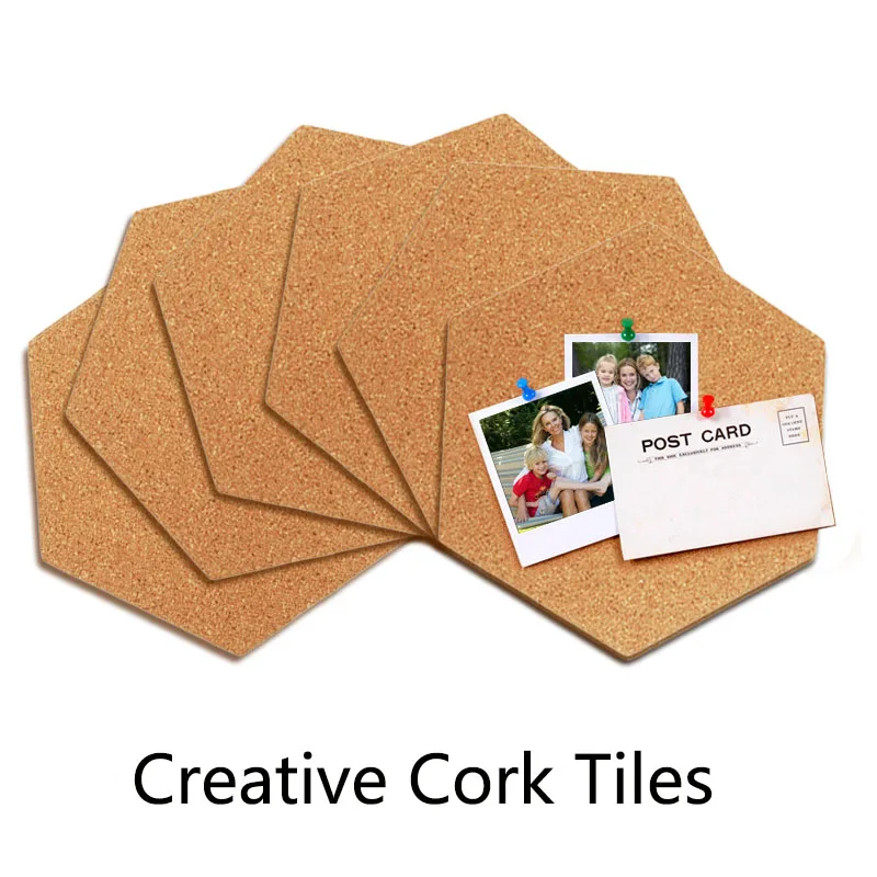 1/2/4/6 قطعة ورقة صغيرة قابلة للإزالة لوحة الفلين جدار لزجة ملاحظة المجلس لطاولة دبابيس الرسائل RMB01 #1