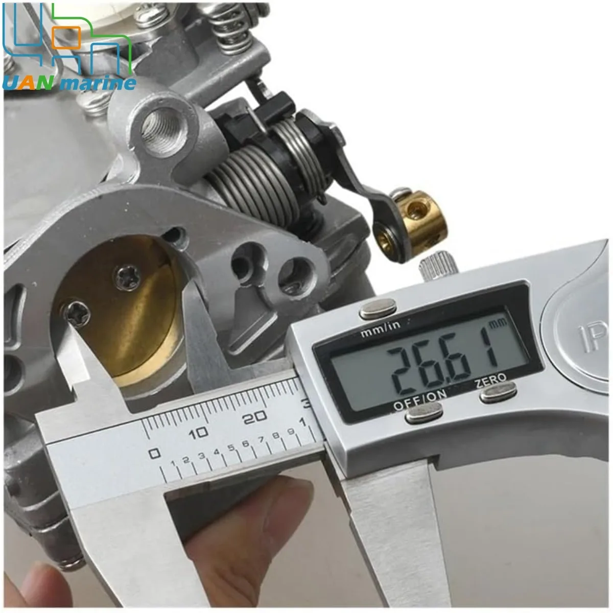 Outboard Carburetor For Yamaha 15HP 20HP F15CELH F15CMLH F20EL 4 Str Motor 6AH-14301  6AH-14301-00 6AH-14301-01 6AH-14301-02 image 5