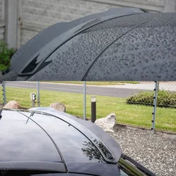 For BMW E91 LCI Maxton Style Rear Spoiler Cap Roof Wing Trunk Spoiler 3 Series 320i 320d 330i 330d Touring Facelift 2009-2012