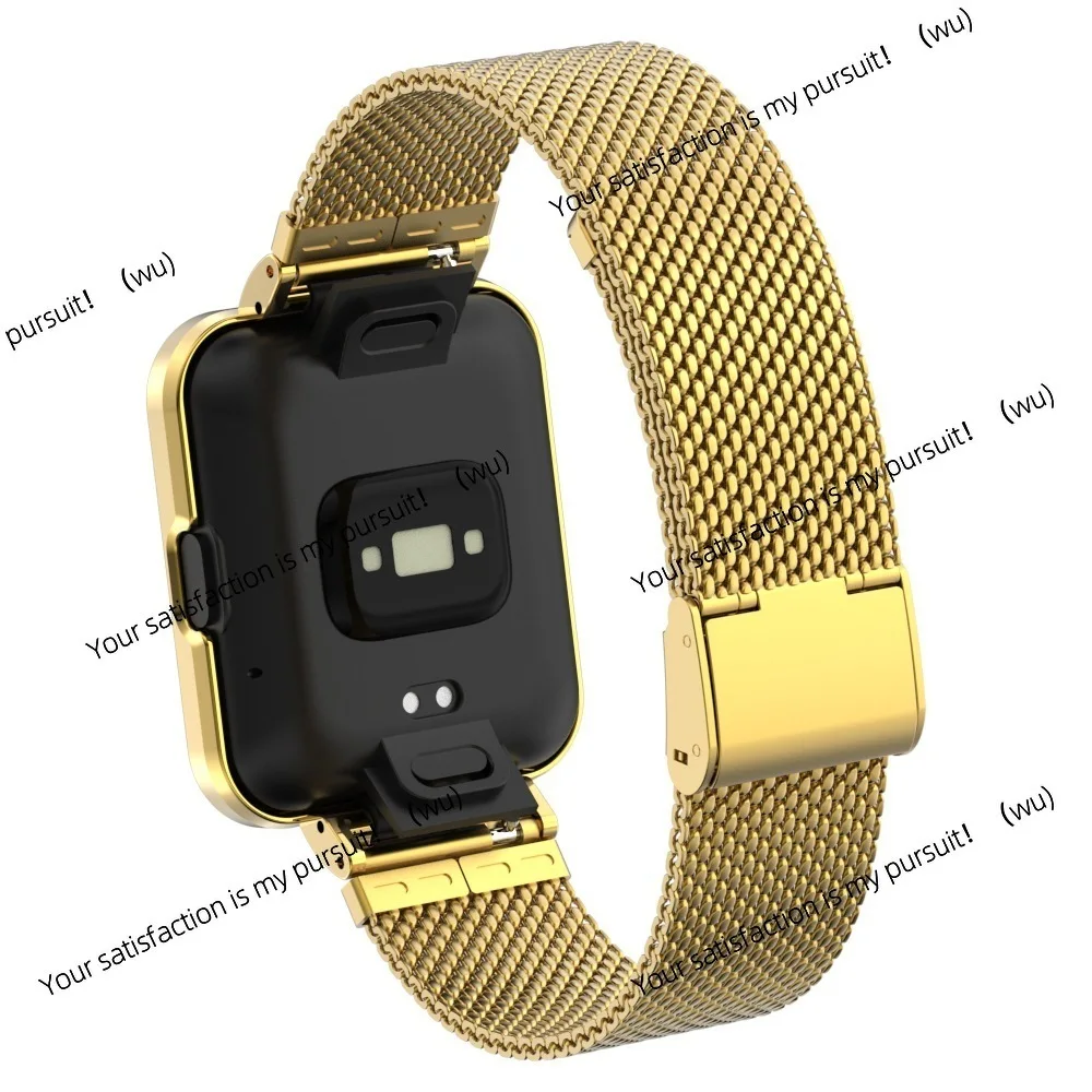 

Suitable for miwatch2 lite buckle strap, Redmi Watch 2 RM103 metal frame steel mesh strap