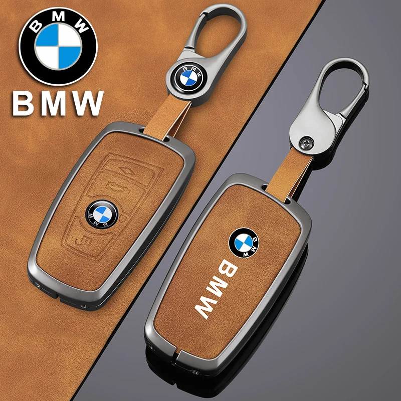 Çinko Alaşım Araba Anahtarı Durum Kabuk Kapak BMW 1 3 5 7 Serisi X1 X3 X4 X5 F10 F15 F16 F20 F30 F18 F25 M3 M4 E34 Koruyucu Aksesuar